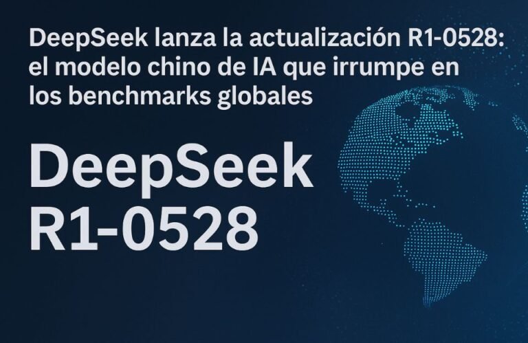 🚨 DeepSeek lanza la actualización R1-0528: el modelo chino de IA que irrumpe en los benchmarks globales