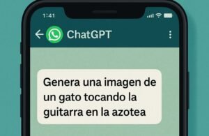 📸 Ya puedes generar imágenes con ChatGPT directamente desde WhatsApp