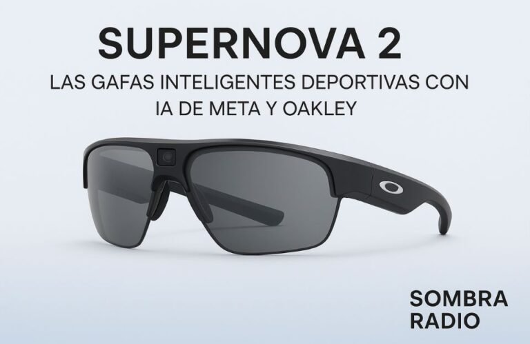 🕶️ Supernova 2: las gafas inteligentes deportivas con IA llegan de la mano de Meta y Oakley