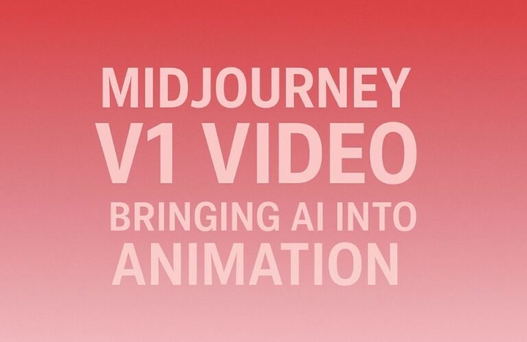 🌀 Midjourney lanza V1 Video: la animación IA entra en escena