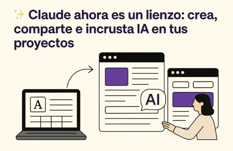 🧠 Claude se expande: de modelo a plataforma creativa