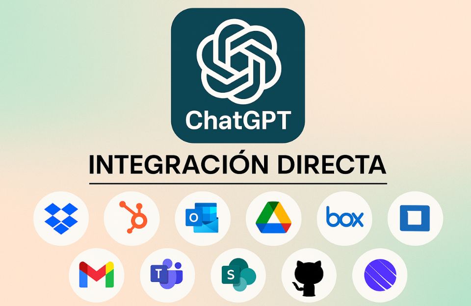ChatGPT ya entiende tu negocio: OpenAI lanza integraciones directas con HubSpot, Google Drive, Outlook y más