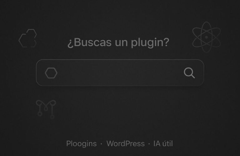Ploogins: el buscador inteligente que WordPress necesitaba (y nadie te contó)