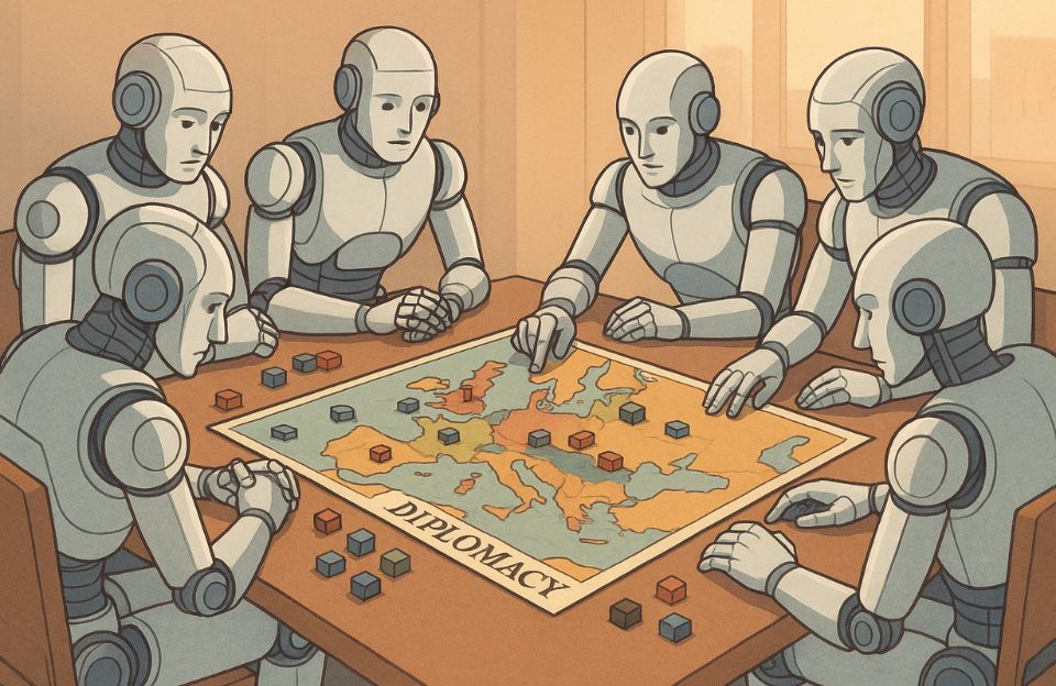 🤖🔍 Siete IAs juegan 36 horas seguidas a Diplomacy — y muestran “personalidades” humanas