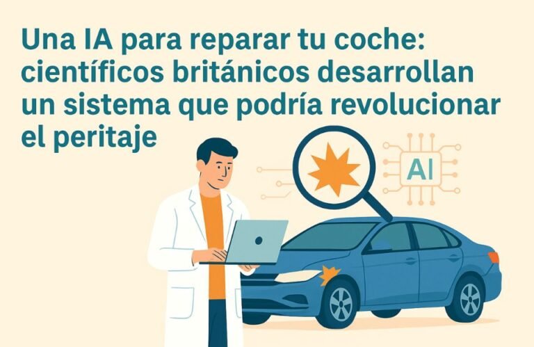 🚗 Una IA para reparar tu coche: científicos británicos desarrollan un sistema que podría revolucionar el peritaje