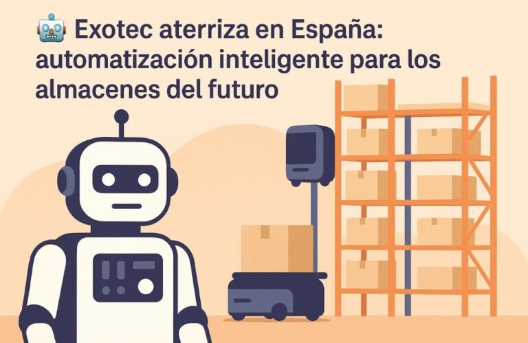 Exotec aterriza en España: automatización inteligente para los almacenes del futuro