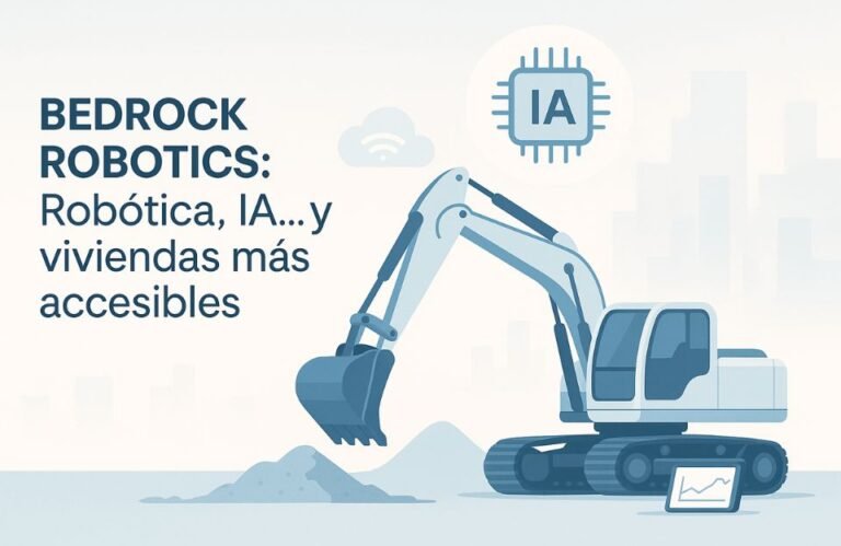🏗️ Bedrock Robotics: Robótica, IA… y viviendas más accesibles