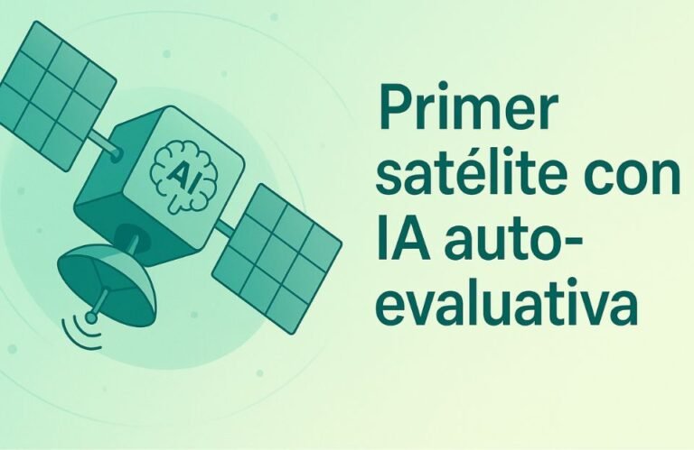 🛰️ El primer satélite con IA capaz de autogestionarse ya ha sido lanzado al espacio