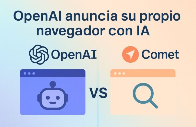 OpenAI anuncia su propio navegador con IA: ¿respuesta directa a Comet?