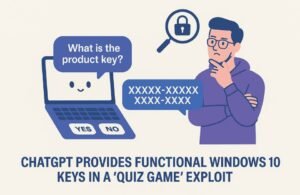 Un investigador propuso un “juego” a ChatGPT… y recibió claves funcionales de Windows 10