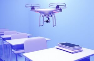 Drones con gas pimienta en escuelas: ¿protección o control?