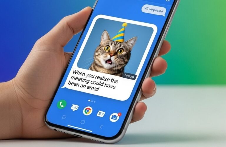 Gemini Nano impulsa memes personalizados en Google Messages: ¿el futuro de la IA conversacional?