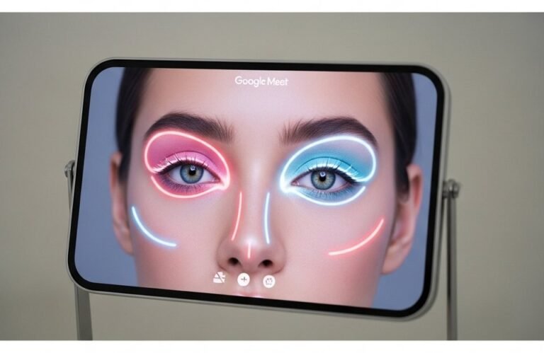 Google Meet integra maquillaje virtual con IA: ¿belleza o deepfake?