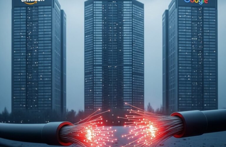 La Fragilidad Digital: ¿Está el Futuro de Internet en Manos de Tres Gigantes?