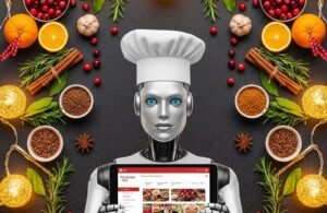 IA en la Cocina Festiva: Menús Perfectos en Segundos