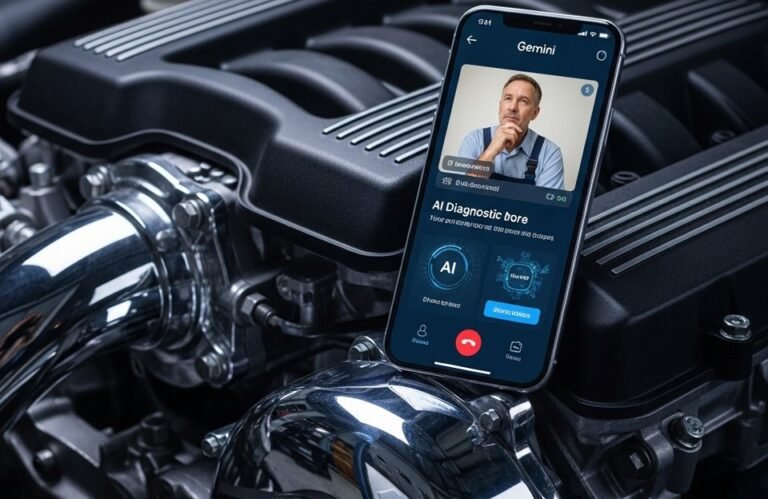Mecánica Asistida por IA: Compartiendo Pantalla con Gemini para el Mantenimiento del Coche