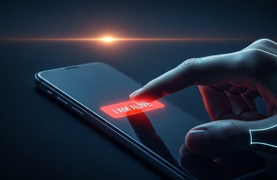 La aplicación que exige un 'check-in' para confirmar que sigues vivo y su reflejo social