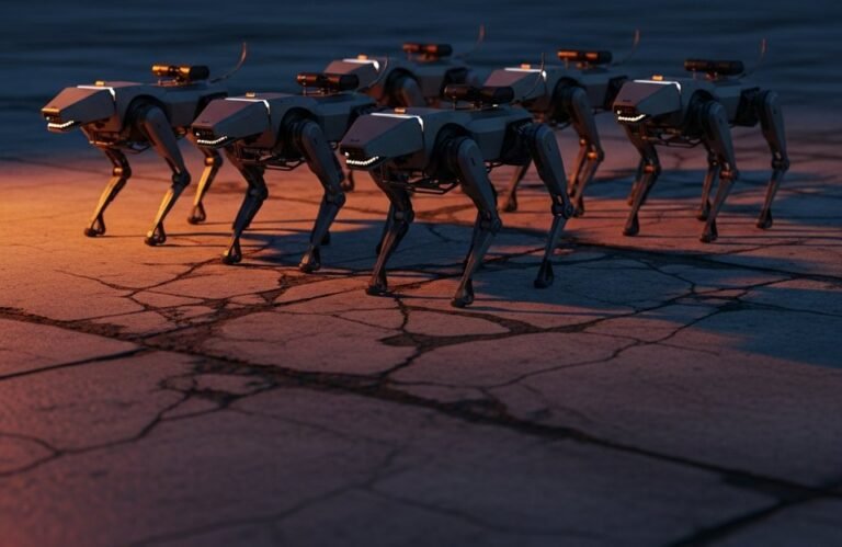 China despliega manadas de perros robot con inteligencia de enjambre y armamento autónomo