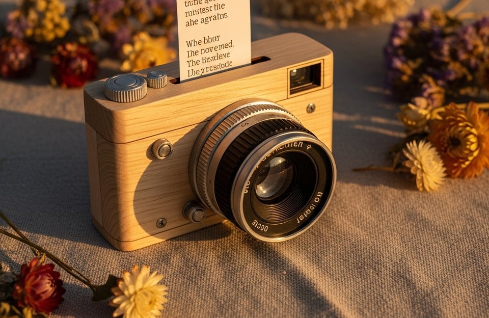 Poetry Camera: el dispositivo que cambia las fotos por versos con inteligencia artificial