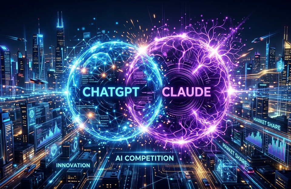 Claude Recorta la Ventaja de ChatGPT en Suscriptores de Pago: Un Análisis del Mercado de IA Premium