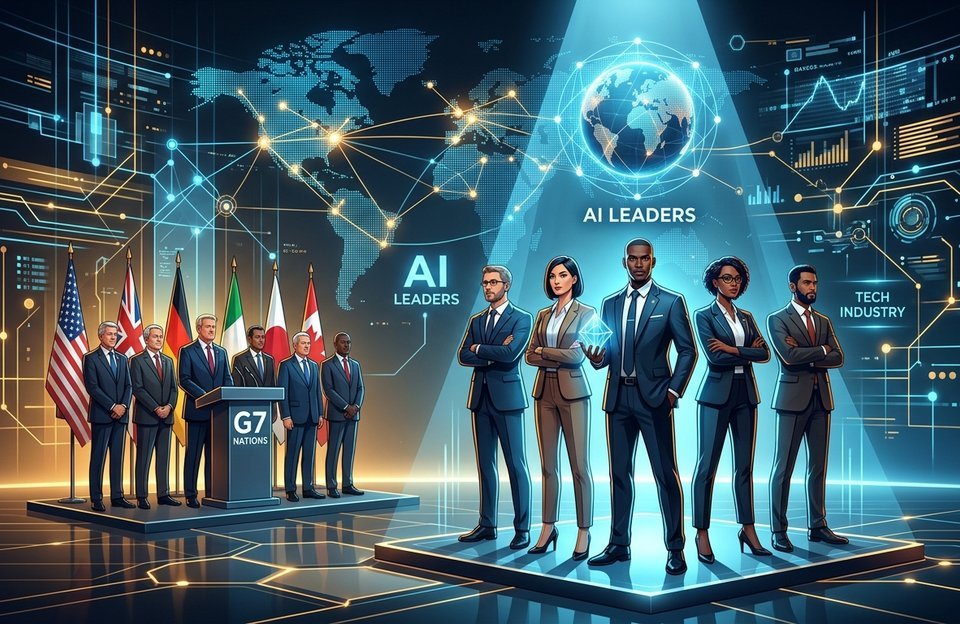 El G7 y la Reconfiguración del Poder: Cuando los Ejecutivos de IA Superan a los Líderes Mundiales