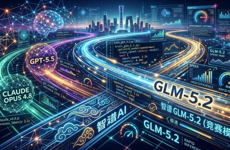 El modelo GLM-5.2 de Zhipu AI compite con GPT-5.5 y Claude Opus 4.8