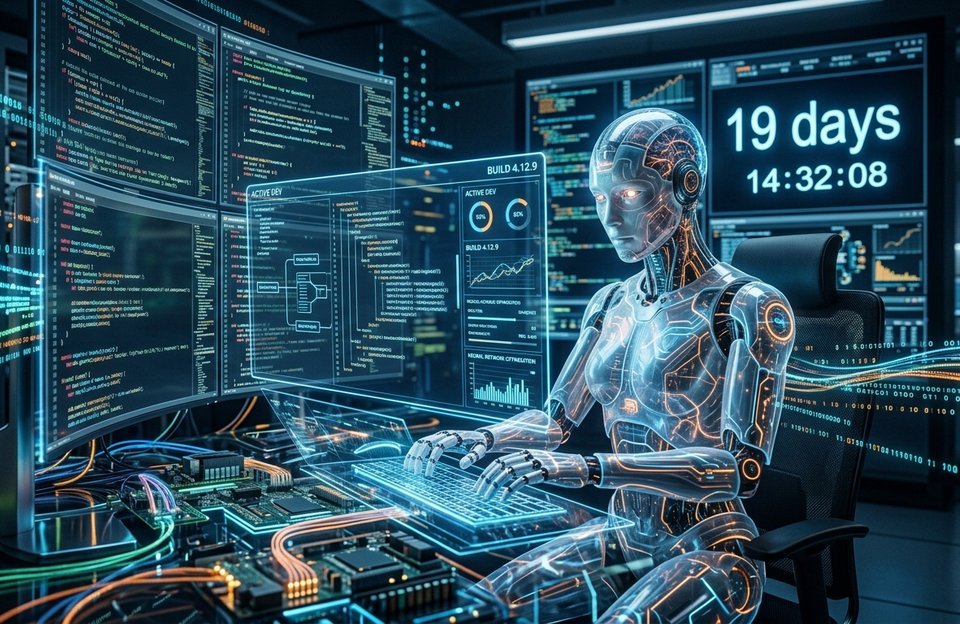 IA Extiende sus Límites: Un Modelo Programó Sin Pausa Durante 19 Días, Recreando Software Complejo