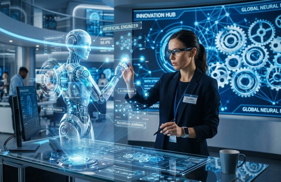 La disonancia de la IA: Optimismo de Jeff Bezos y el surgimiento de ingenieros artificiales