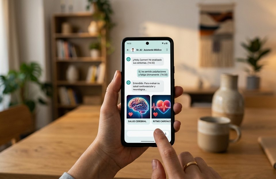 Casi la mitad de los españoles recurre a la inteligencia artificial ante dudas de salud