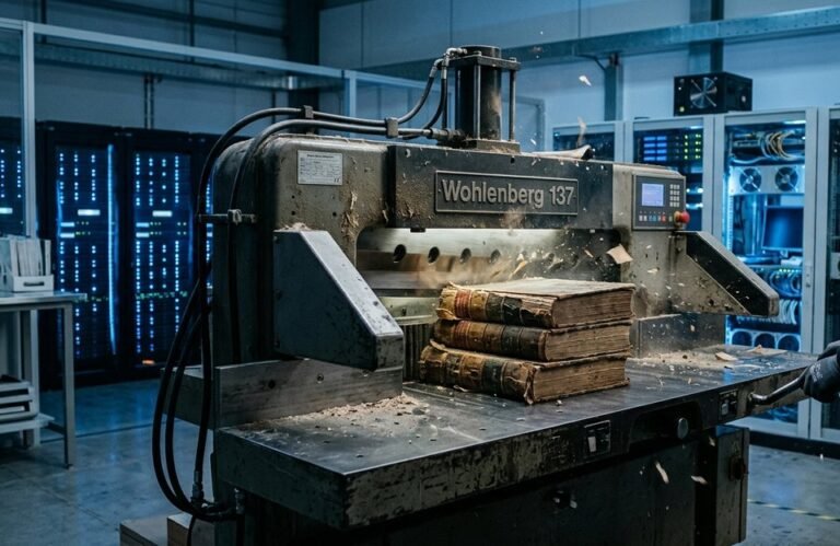 Escaneo destructivo: el sacrificio de libros físicos para alimentar el cerebro de la inteligencia artificial