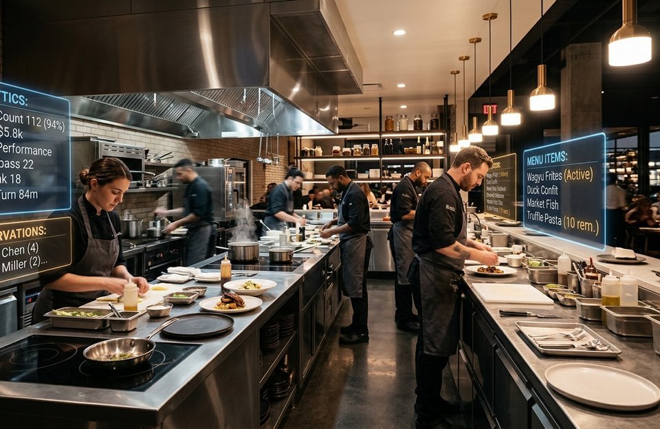 Inteligencia artificial en restaurantes: diez formas prácticas de transformar el sector
