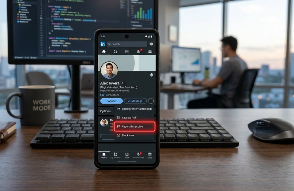 LinkedIn implementa un botón para reportar publicaciones vacías generadas por inteligencia artificial