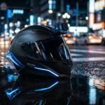 Cascos con inteligencia artificial: la apuesta de China para proteger a sus repartidores en carretera