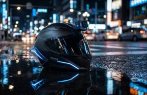 Cascos con inteligencia artificial: la apuesta de China para proteger a sus repartidores en carretera