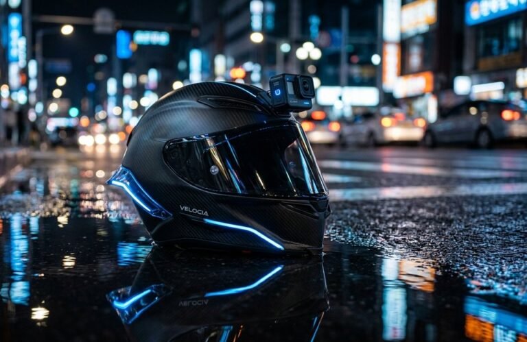 Cascos con inteligencia artificial: la apuesta de China para proteger a sus repartidores en carretera