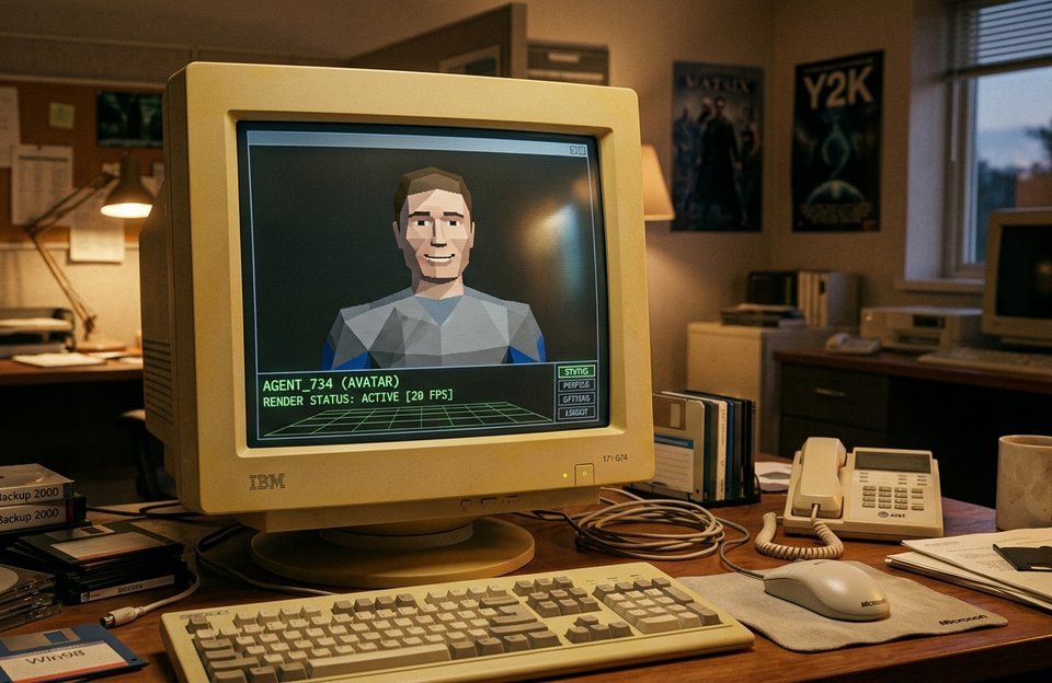 El doble digital del año 2000: la profecía que anticipó los clones de IA