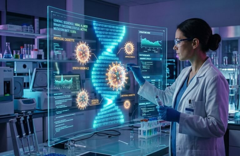 IA y Biotecnología: Crean virus biológicos inexistentes en la naturaleza mediante modelos de lenguaje genómico