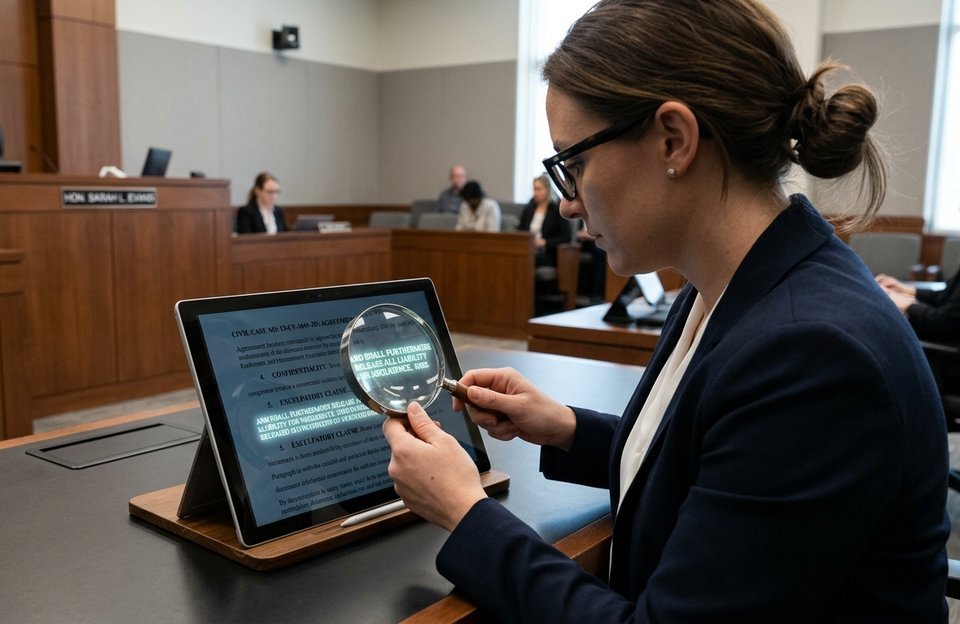 Instrucciones invisibles en documentos judiciales: el nuevo método para intentar engañar a la inteligencia artificial