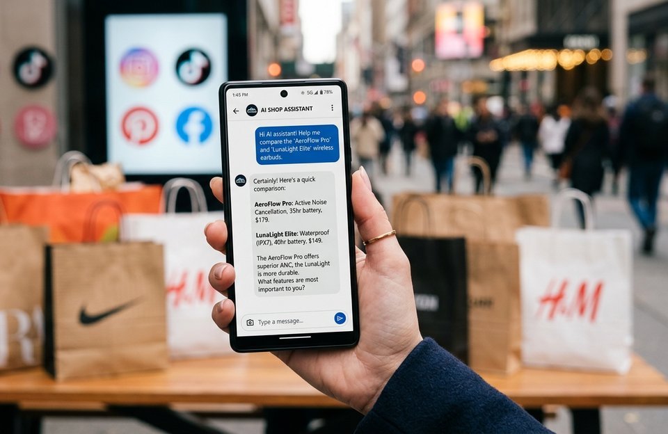 La inteligencia artificial supera a TikTok e Instagram como buscador de productos, pero la desconfianza limita las ventas