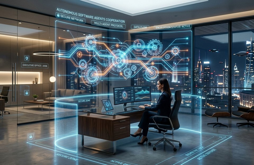 El salto a la IA agéntica: Cómo el software autónomo transforma el modelo SaaS empresarial