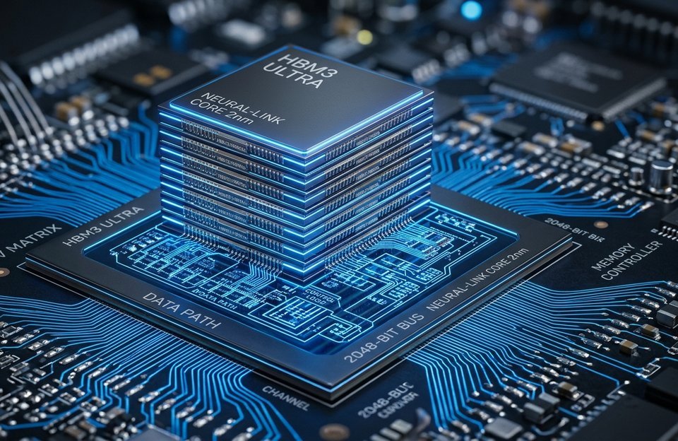 Nvidia NVHBM: El nuevo diseño de memoria que liberará espacio y energía en los chips de IA