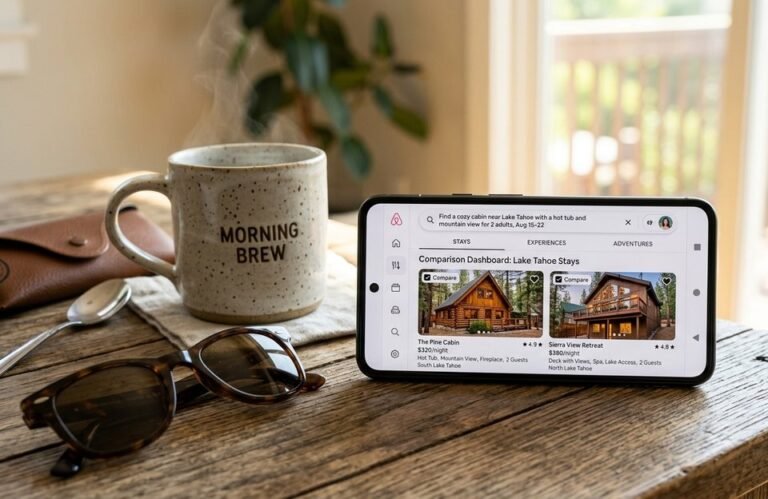 Airbnb integra IA conversacional y servicios del hogar para organizar viajes sin estrés