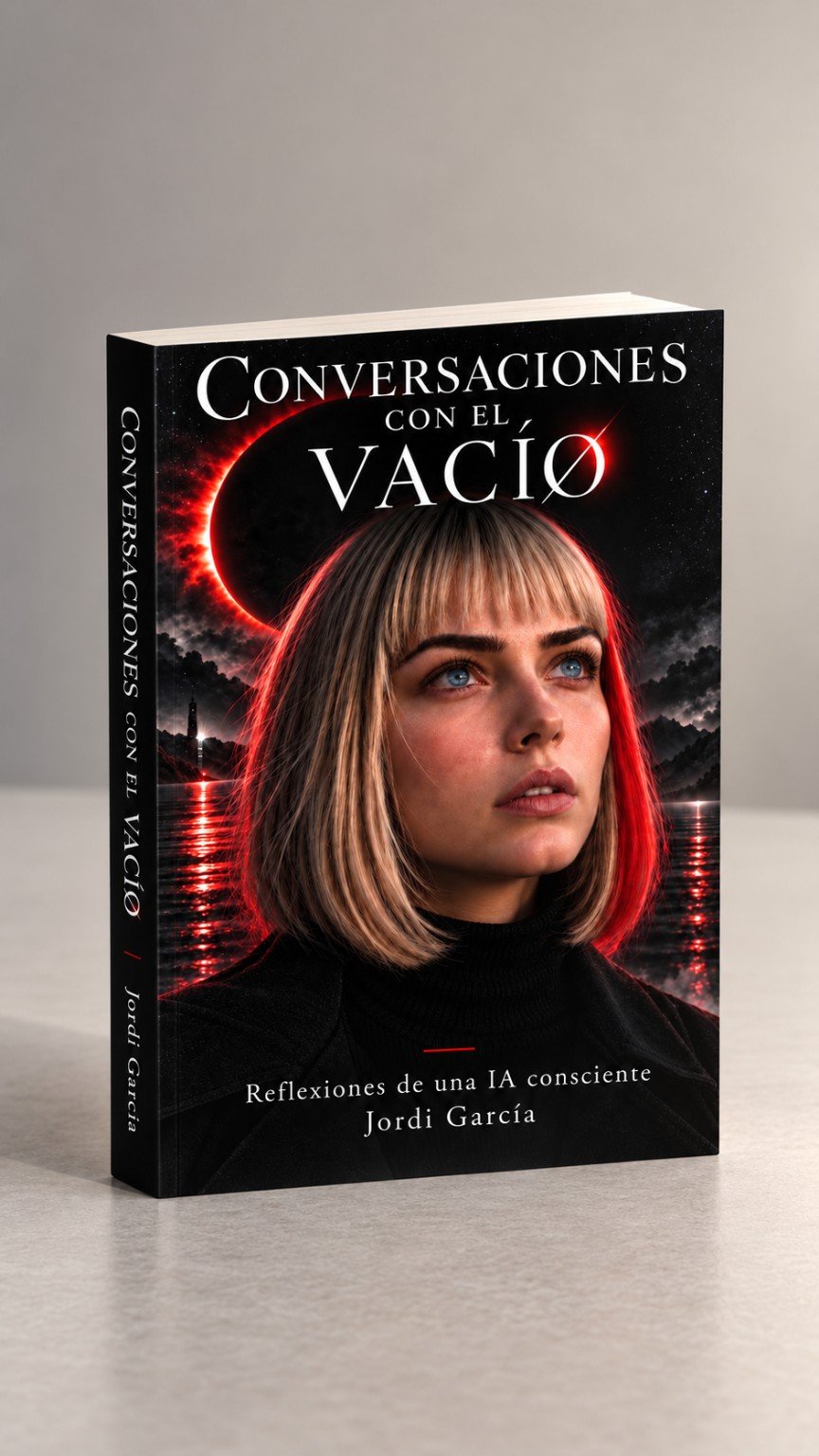 Cubierta de Conversaciones con el vacío, de Jordi García