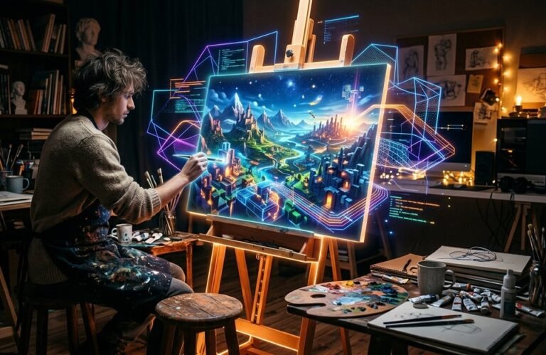 El pincel invisible de Epic Games: la controversia del AI MegaJam y la batalla por el alma digital