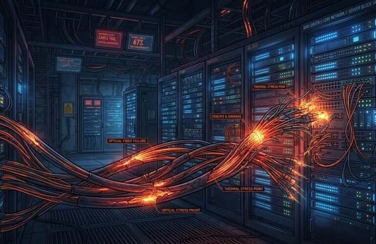 La fragilidad oculta de internet ante el colapso por cargas de trabajo de IA